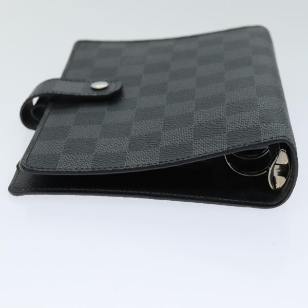 LOUIS VUITTON Damier Graphite Agenda MM Day Planner Cover R20242  79895 on Sale