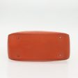 BURBERRY Nova Check Hand Bag Canvas Beige Orange SilverNew 96220 Cheap