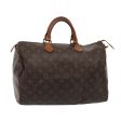 LOUIS VUITTON Monogram Speedy 35 Hand Bag M41524  80443 Cheap