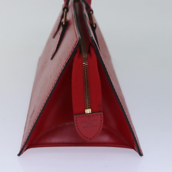 LOUIS VUITTON Epi Sac Triangle Hand Bag Red M52097  80283 Supply