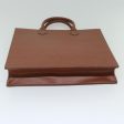 LOUIS VUITTON Epi Sac Plat Hand Bag Brown M52073  59958 Cheap