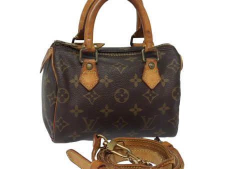 LOUIS VUITTON Monogram Mini Speedy Bandouliere Japon 88 Bag M99014 Auth 78304 on Sale