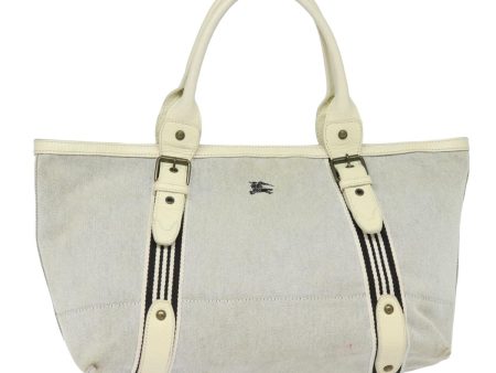 BURBERRY Blue Label Tote Bag Canvas BeigeNew bs15728 For Sale