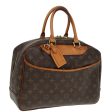 LOUIS VUITTON Monogram Deauville Hand Bag M47270  79624 on Sale