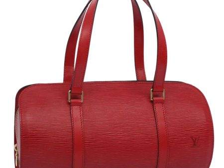 LOUIS VUITTON Epi Soufflot Hand Bag Red M52227  tb941 Online Hot Sale