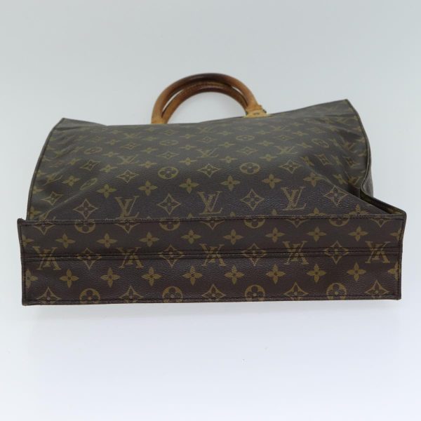 LOUIS VUITTON Monogram Sac Plat Hand Bag M51140  77617 Fashion