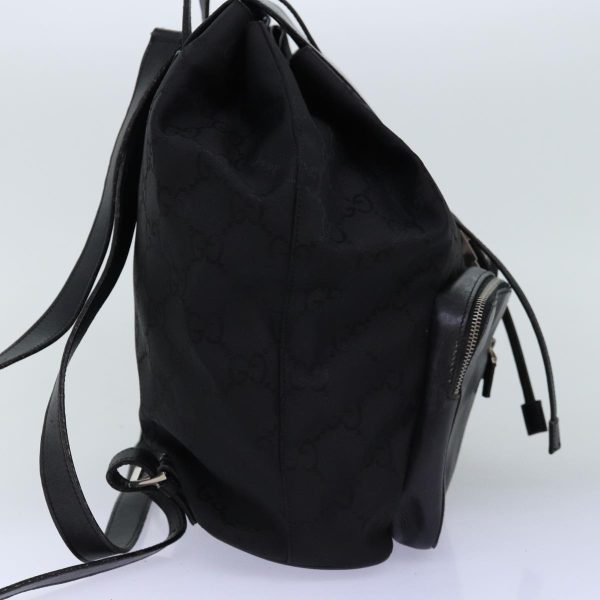 GUCCI GG Canvas Jackie Backpack Black 003 0246 73377 Online Hot Sale