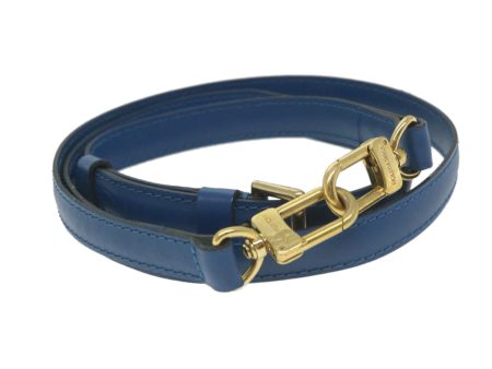 LOUIS VUITTON Epi Adjustable Shoulder Strap 36.2  -43.7   Blue  yk9233 For Cheap