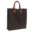 LOUIS VUITTON Monogram Sac Plat Hand Bag M51140  80046 Discount