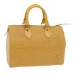 LOUIS VUITTON Epi Speedy 25 Hand Bag Tassili Yellow M43019  60550 Online Hot Sale