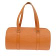 LOUIS VUITTON Epi Soufflot Hand Bag Orange Mandarin M5222H  59682A Online Hot Sale