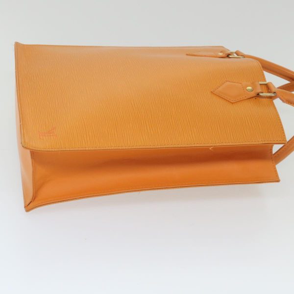 LOUIS VUITTON Epi Sac Plat PM Hand Bag Orange Mandarin M5274H  59637 For Discount