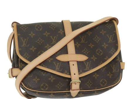 LOUIS VUITTON Monogram Saumur 30 Shoulder Bag M42256  uy166A Online