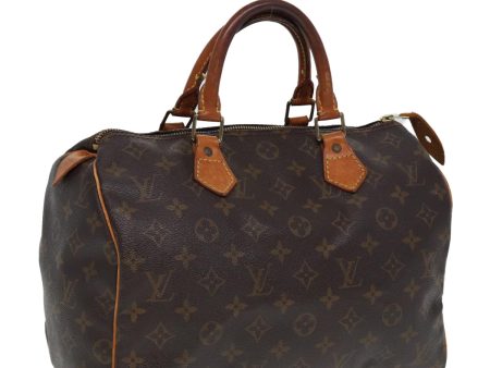 LOUIS VUITTON Monogram Speedy 30 Hand Bag M41526  80010 Online