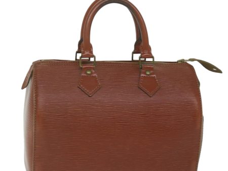 LOUIS VUITTON Epi Speedy 25 Hand Bag Brown M43013  61859 Online Hot Sale