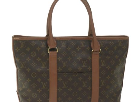 LOUIS VUITTON Monogram Sack Weekend PM Hand Bag M42425  bs10623 Online now