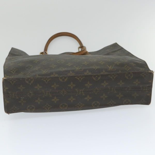 LOUIS VUITTON Monogram Sac Plat Hand Bag M51140  56978 Online Sale