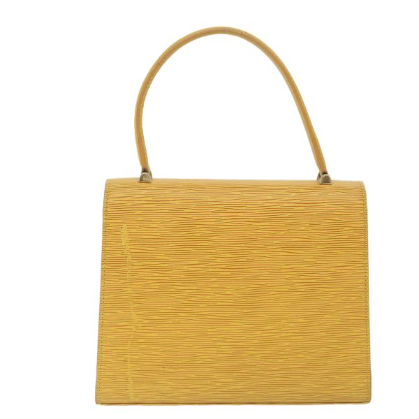 LOUIS VUITTON Epi Malesherbes Hand Bag Tassili Yellow Jonne M52379 Auth 60873 Supply