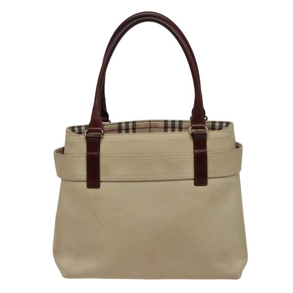 BURBERRY Hand Bag Canvas BeigeNew bs15363 For Cheap