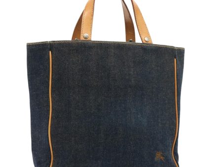 BURBERRY Blue Label Hand Bag Denim NavyNew bs14732 Supply