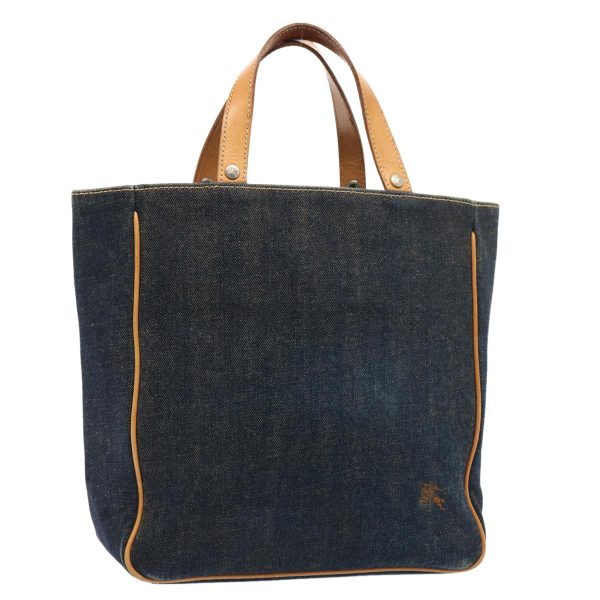 BURBERRY Blue Label Hand Bag Denim NavyNew bs14732 Supply