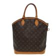 LOUIS VUITTON Monogram Lockit Vertical Hand Bag M40103  81317 Fashion