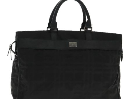 BURBERRY Black label Hand Bag Nylon BlackNew mr550 Hot on Sale