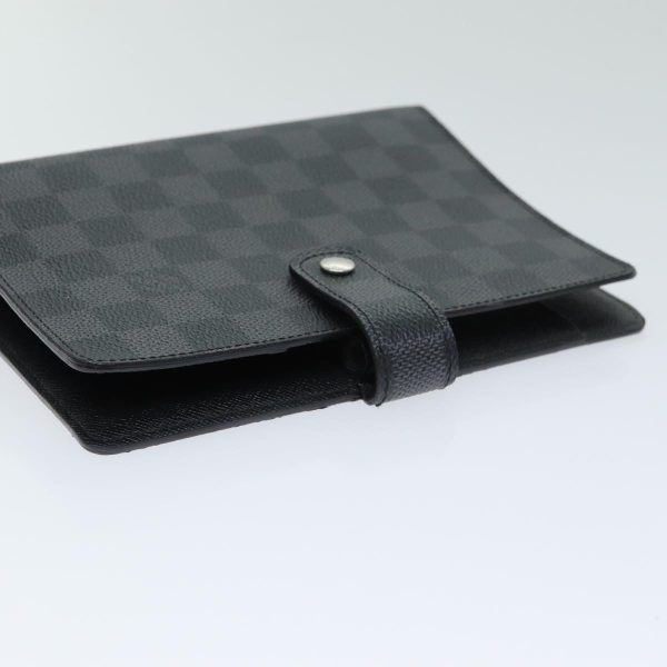 LOUIS VUITTON Damier Graphite Agenda MM Day Planner Cover R20242  79895 on Sale