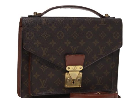 LOUIS VUITTON Monogram Monceau 2Way Hand Bag M51185  79963 Online Hot Sale