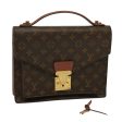 LOUIS VUITTON Monogram Monceau 28 Hand Bag 2way M51185  78303 Sale