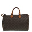 LOUIS VUITTON Monogram Speedy 35 Hand Bag M41524  81555 Online now