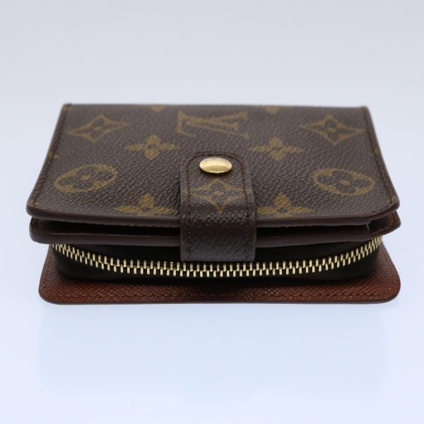 LOUIS VUITTON Monogram Compact Zip Wallet M61667  60039A For Sale