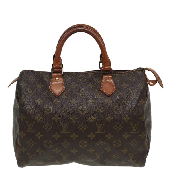 LOUIS VUITTON Monogram Speedy 30 Hand Bag M41526  80638 For Cheap