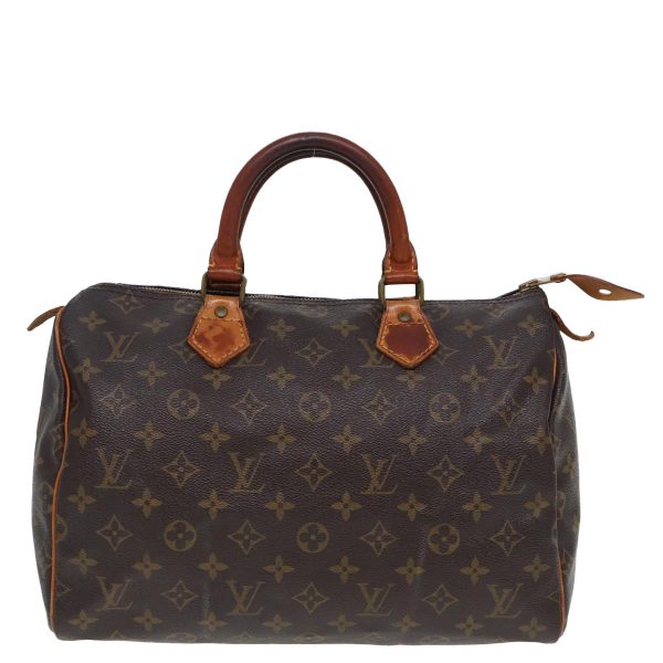 LOUIS VUITTON Monogram Speedy 30 Hand Bag M41526  80006 For Discount