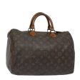 LOUIS VUITTON Monogram Speedy 35 Hand Bag M41524  80015 Online