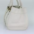 BURBERRY Hand Bag Leather WhiteNew ti1784 on Sale