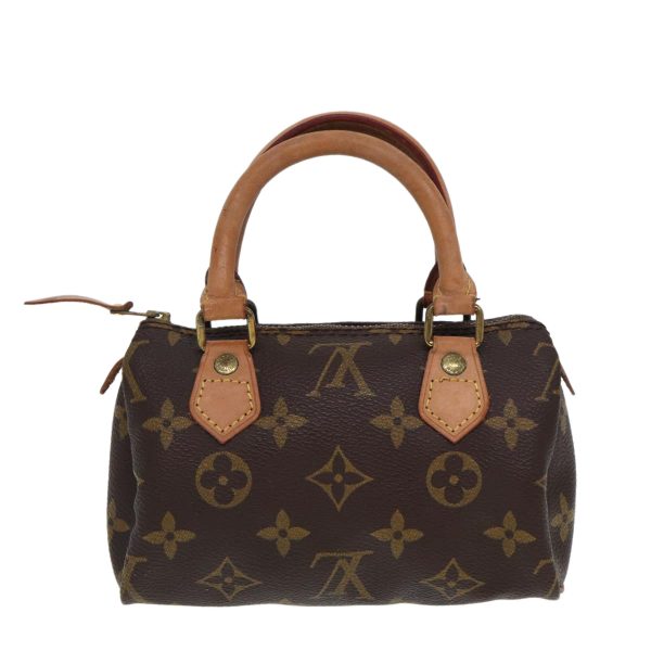 LOUIS VUITTON Monogram Mini Speedy Hand Bag M41534  78884 Online now