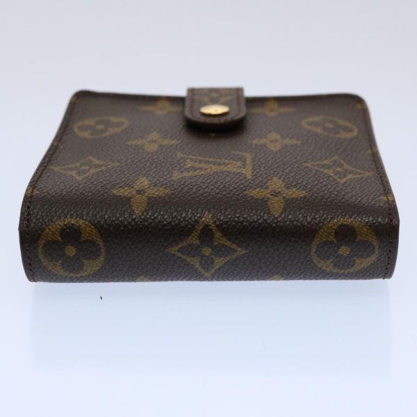 LOUIS VUITTON Monogram Compact Zip Wallet M61667  60039A For Sale