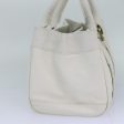 BURBERRY Hand Bag Leather WhiteNew ti1784 on Sale