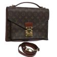 LOUIS VUITTON Monogram Monceau 28 Hand Bag 2way M51185  60751 For Sale