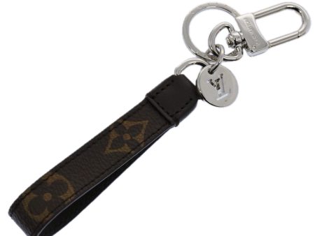 LOUIS VUITTON Monogram Porte Cles Slim Dragonne Key Ring M77165  ac2506 Online