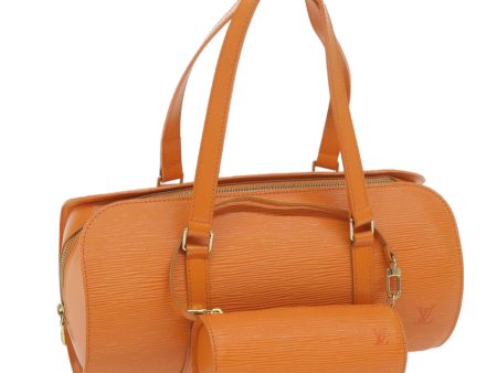 LOUIS VUITTON Epi Soufflot Hand Bag Orange Mandarin M5222H  59682A Online Hot Sale