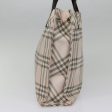 BURBERRY Nova Check Blue Label Hand Bag Nylon PinkNew bs17893 Online Hot Sale