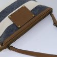 BURBERRY Blue Label Hand Bag Canvas Navy Beige BrownNew hk1415 Online Sale