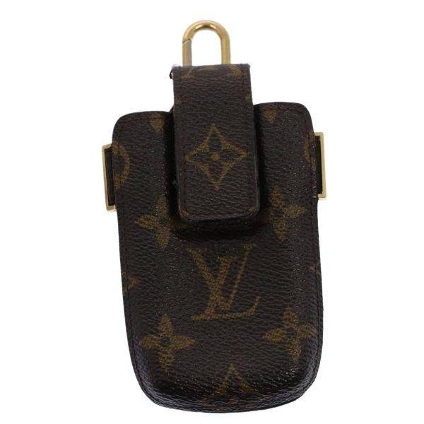 LOUIS VUITTON Monogram Etui Telephone International Phone Case M63064 Auth 58375 Online Hot Sale