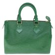 LOUIS VUITTON Epi Speedy 25 Hand Bag Borneo Green M43014  59511 Online Sale