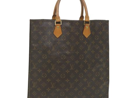 LOUIS VUITTON Monogram Sac Plat Hand Bag M51140  th4126 For Discount