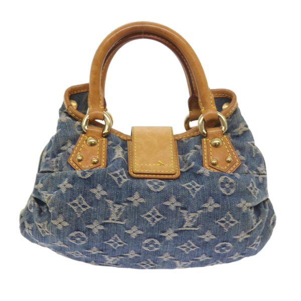 LOUIS VUITTON Monogram Denim Preity Hand Bag Blue M95020  59608A Cheap