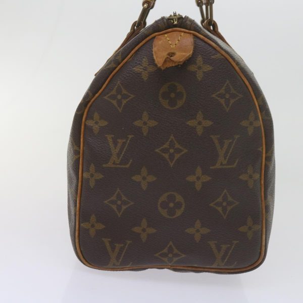 LOUIS VUITTON Monogram Speedy 25 Hand Bag M41528  60972 Discount