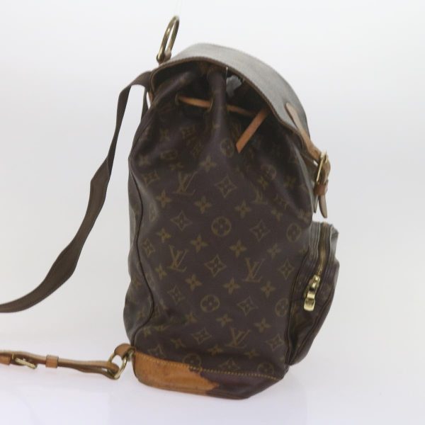 LOUIS VUITTON Monogram Montsouris GM Backpack M51135  tb945 Fashion